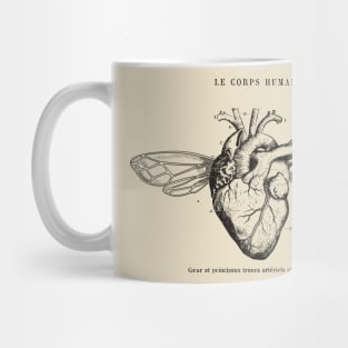 wings of heart Mug